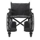 Bariatric Wheelchair with Removable Desk Arms and Elevating Leg Rests