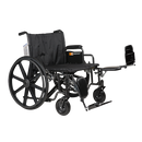 Bariatric HD Wheelchair with Elevating Leg Rest – Available in 26" 28" 30" and 32" Seat Widths