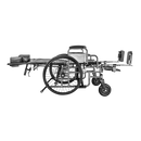 Dynarex Bari+Max Bariatric Reclining Wheelchair - Elevating Leg Rest & Adjustable Features
