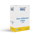 Dynarex Non-Adherent Sterile Pads - Available in 2"x3", 3"x4", 3"x8"
