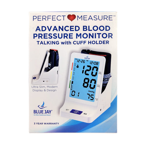 BlueJay Perfect Measure Big Digit Talking Deluxe Blood Pressure Monitor