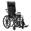 DynaRide Bariatric Reclining Wheelchair - Elevating Leg Rest & Adjustable Comfort