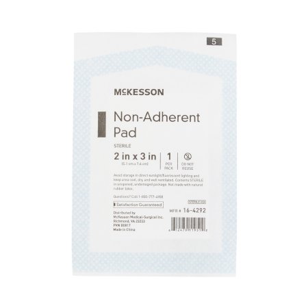Non-Adherent Dressing McKesson Nylon / Polyester 2 X 3 Inch Sterile