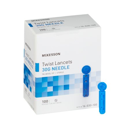 McKesson Twist Off Cap Needle 1.8 mm Lancet