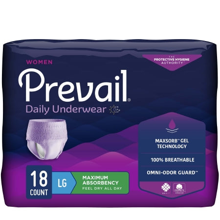 Prevail® Women Daily Underwear Heavy Absorbency