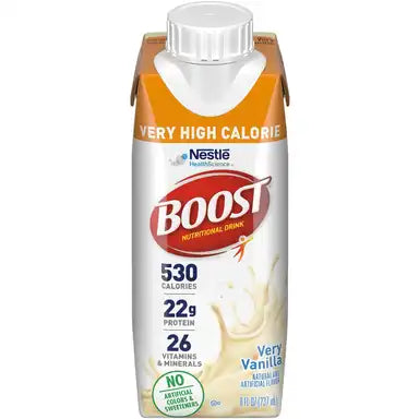 Boost® Very High Calorie Oral Supplement - Very Vanilla Flavor