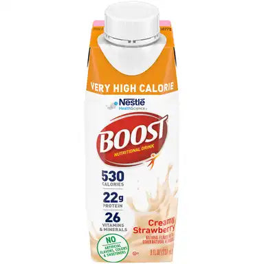 Boost® Very High Calorie Oral Supplement - Strawberry Flavor