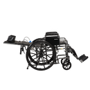 DynaRide Bariatric Reclining Wheelchair - Elevating Leg Rest & Adjustable Comfort