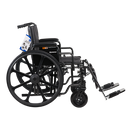Bariatric HD Wheelchair with Elevating Leg Rest – Available in 26" 28" 30" and 32" Seat Widths