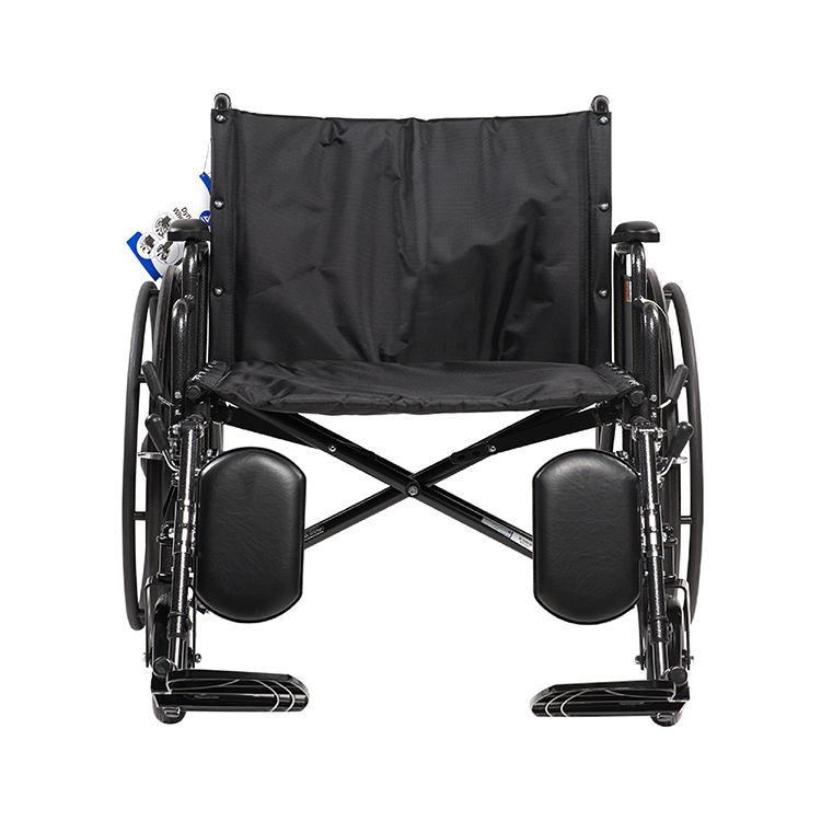 Bariatric HD Wheelchair with Elevating Leg Rest – Available in 26" 28" 30" and 32" Seat Widths