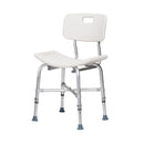 Adjustable Bariatric Shower Chair with Back