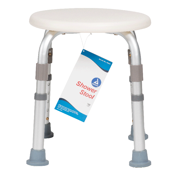 Adjustable Shower Stool – Lightweight, Corrosion-Proof, and Comfortable