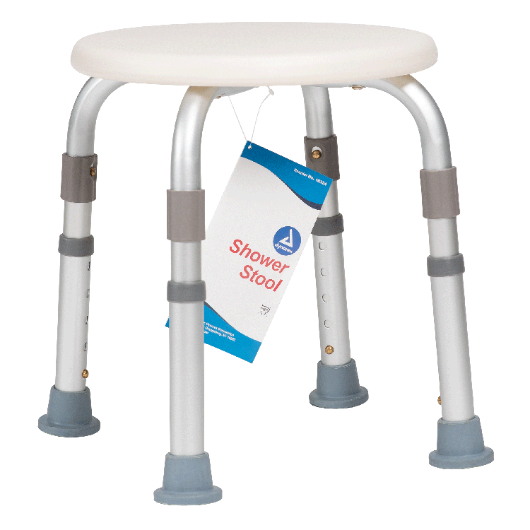 Adjustable Shower Stool – Lightweight, Corrosion-Proof, and Comfortable