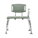 Dynarex Bari+Max Bariatric Tub Transfer Bench – Adjustable Height Heavy-Duty Design for Comfort and Stability