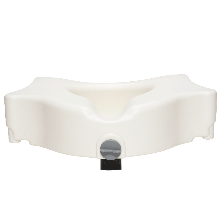 Raised Toilet Seat with Arms – Adjustable, Lightweight, Tool-Free, and Comfortable