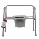 Dynarex bariatric folding commode 10374