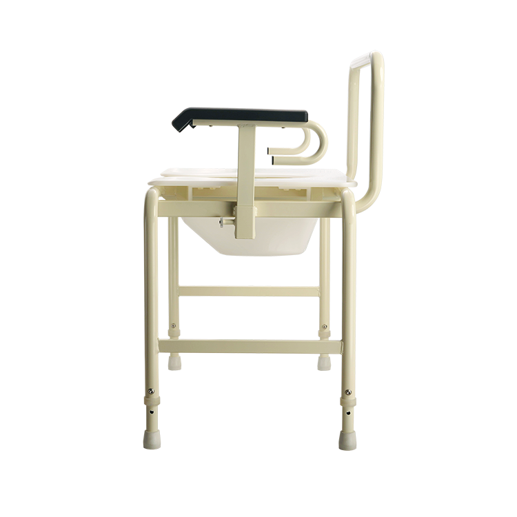 Bariatric HD Drop Arm Commode – Multi-Functional, Height-Adjustable with Drop Arm Feature (26" and 30" Sizes)