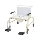 Dynarex Bari+Max HD mobile shower commode chair