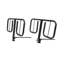 Bariatric HD Full Electric Homecare Bed with Half Rail and Bariatric Foam Mattress 42 x 80 Inch 600 lb Capacity