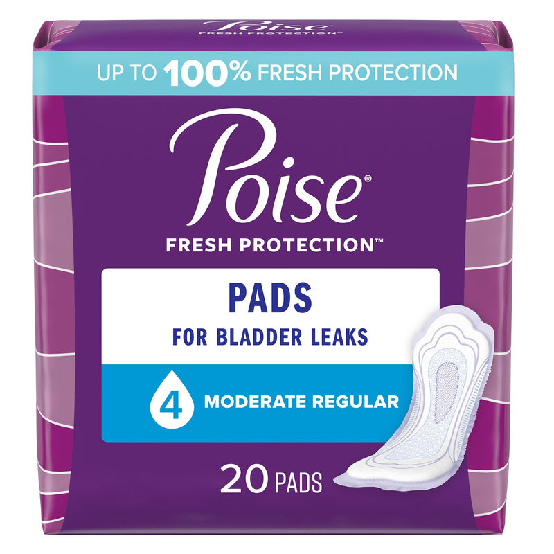 Poise® Fresh Protection™ Bladder Control Pads - Moderate Absorbency, Various Lengths