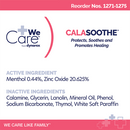 CalaSoothe Skin Protectant Cream – Menthol & Zinc Oxide Moisture Barrier