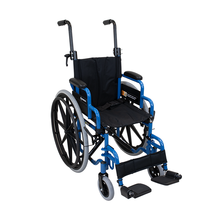 DynaRide Pediatric Wheelchair with Footrest – 12" and 14" Seat Options