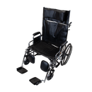 Dynarex Bari+Max Bariatric Reclining Wheelchair - Elevating Leg Rest & Adjustable Features