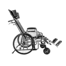 Dynarex Bari+Max Bariatric Reclining Wheelchair - Elevating Leg Rest & Adjustable Features