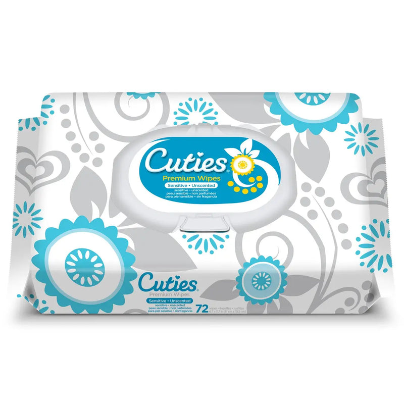 Cuties® Sensitive Baby Wipes - Unscented