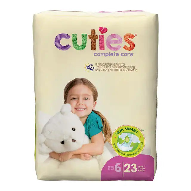 Cuties® Baby Diaper Disposable Heavy Absorbency