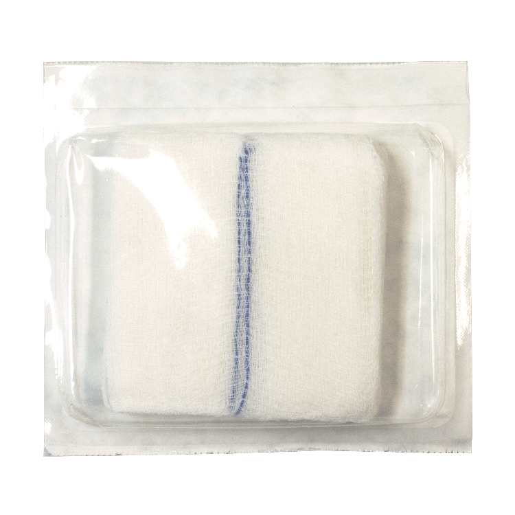 Dynarex X-Ray Detectable Surgical Gauze Sponge - Sterile 16 Ply, 4" x 4" - 10 per Box