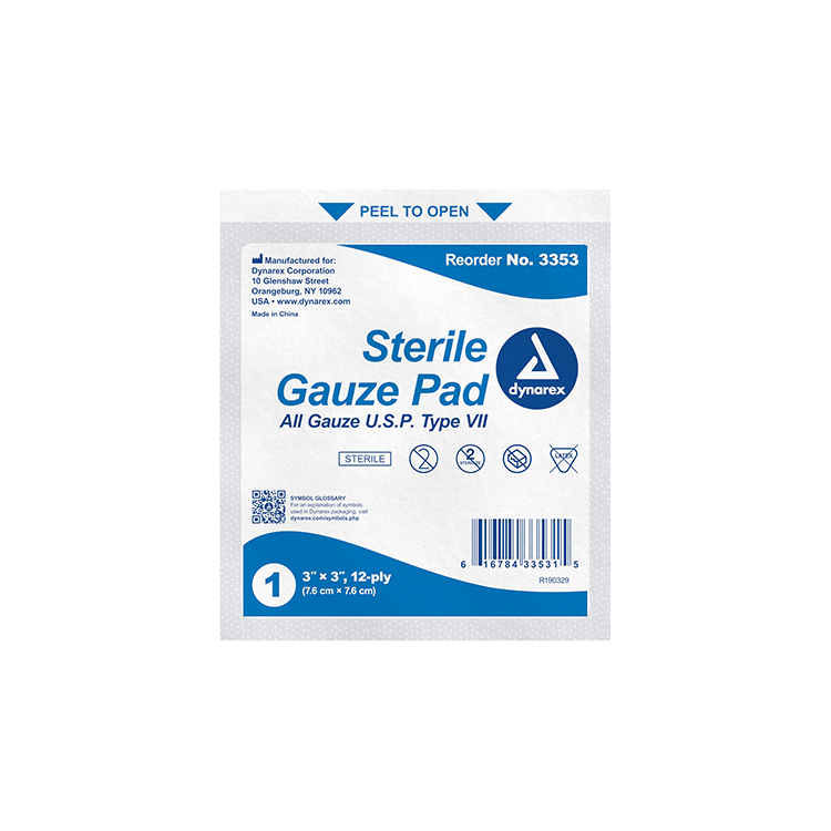 Dynarex Sterile Gauze Pads