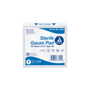 Dynarex Sterile Gauze Pad - 12 Ply, 4" x 4" - 100 Pads per Box