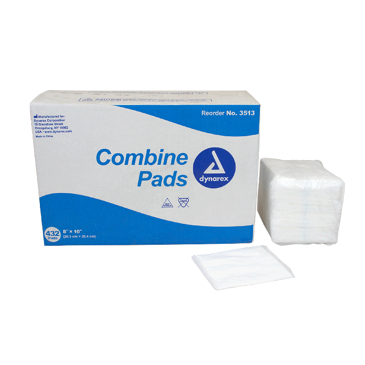 Non-Sterile Combine Pads – High Absorbency for Heavy-Draining Wounds