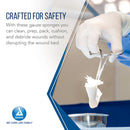 Dynarex Surgical Sterile Gauze Sponge - Sterile 4" x 4", 8 Ply, 25/Box