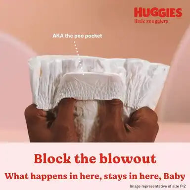 Huggies Little Snugglers Baby Diaper Newborn Disposable Heavy Absorbency