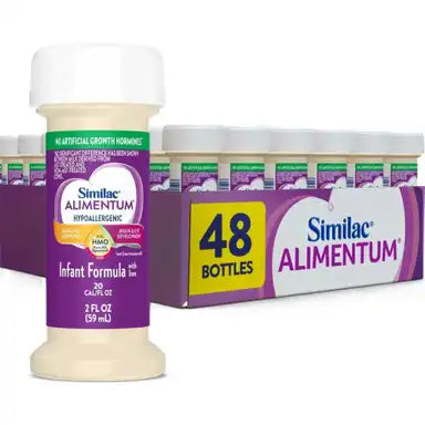 Similac® Alimentum® Unflavored Infant Formula - Liquid, 2 oz & 32 oz Bottles