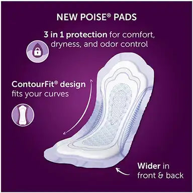 Poise® Bladder Control Pads - Heavy Absorbency, Fresh Protection