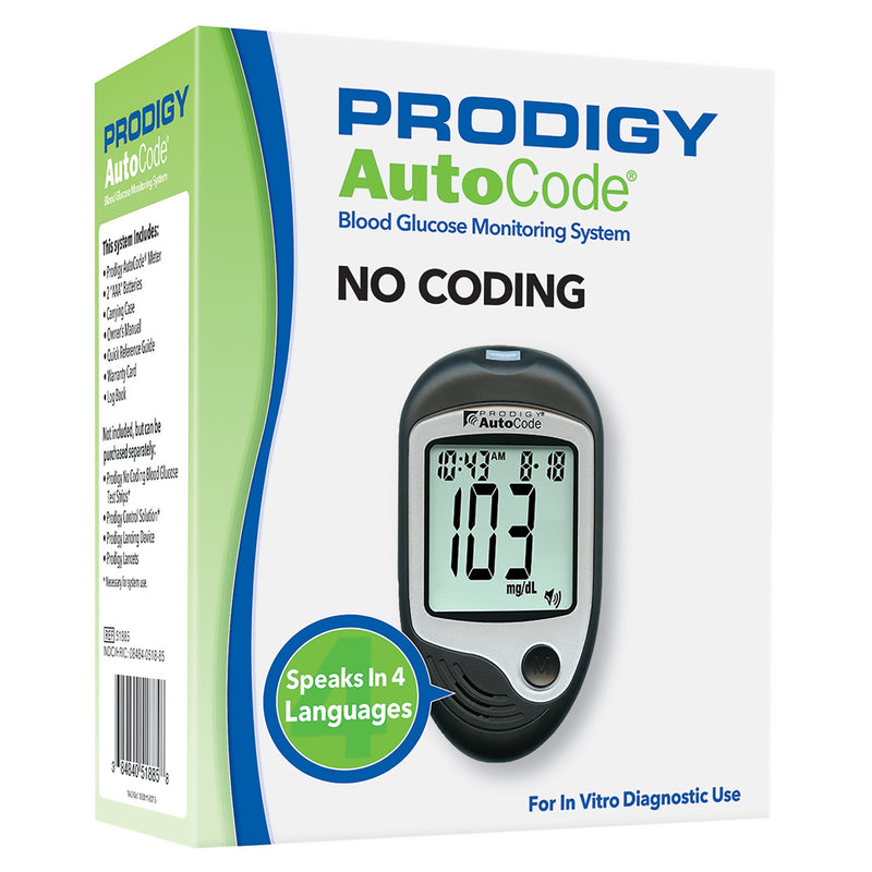 Prodigy Autocode Glucose Meter Kit