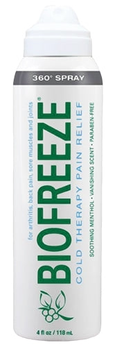 Biofreeze Professional 4oz 360 Degree Spray - Cryotherapy