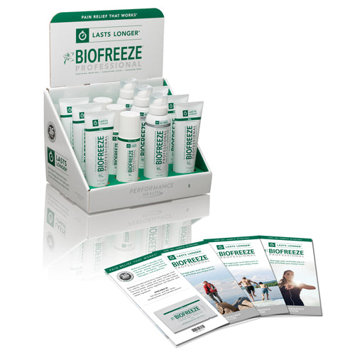 Biofreeze Countertop Display - 12 Pieces