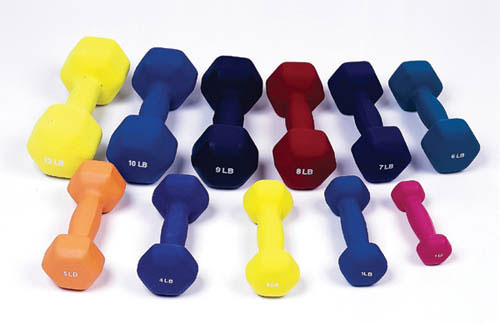 Neoprene-Coated Dumbbell