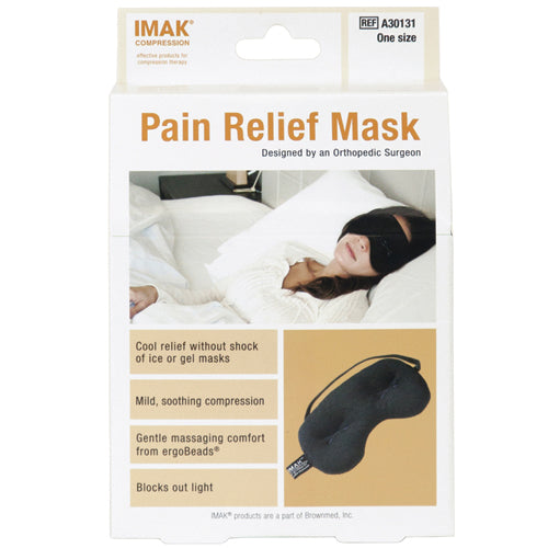 Imak Eye Pillow Mask Black Universal Fit