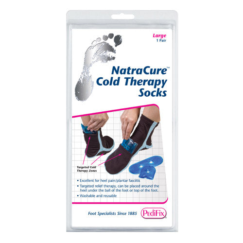 Natracure Cold Therapy Socks Large/extra Large  (pair)