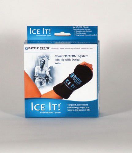 Ice It! ColdComfort System - 5" x 7" Wrist Cold Therapy