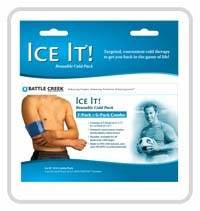 Ice It! F-Pack 4.5" x 7" Refill for 10078A/G - Wrist, Ankle & Foot