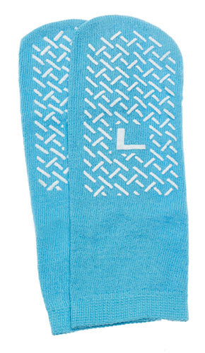 Sky Blue Slipper Socks