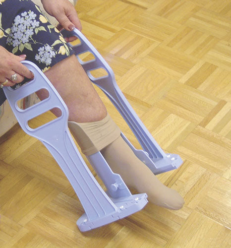 Compression Stocking Aid with Heel Guide for Easy Application