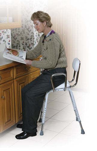 Kitchen (all-purpose) Stool W/adjustable Arms