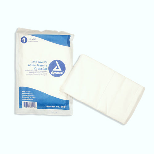 Sterile Multi-Trauma Dressing – 10" x 30", Each